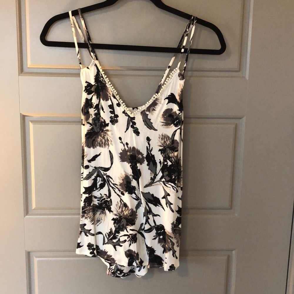 Patterned tank top